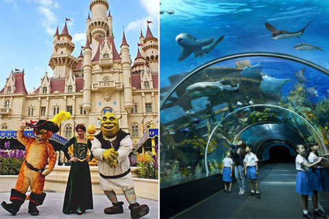 Combo Ticket Universal Studio Singapore S E A Aquarium Yuktravel Com